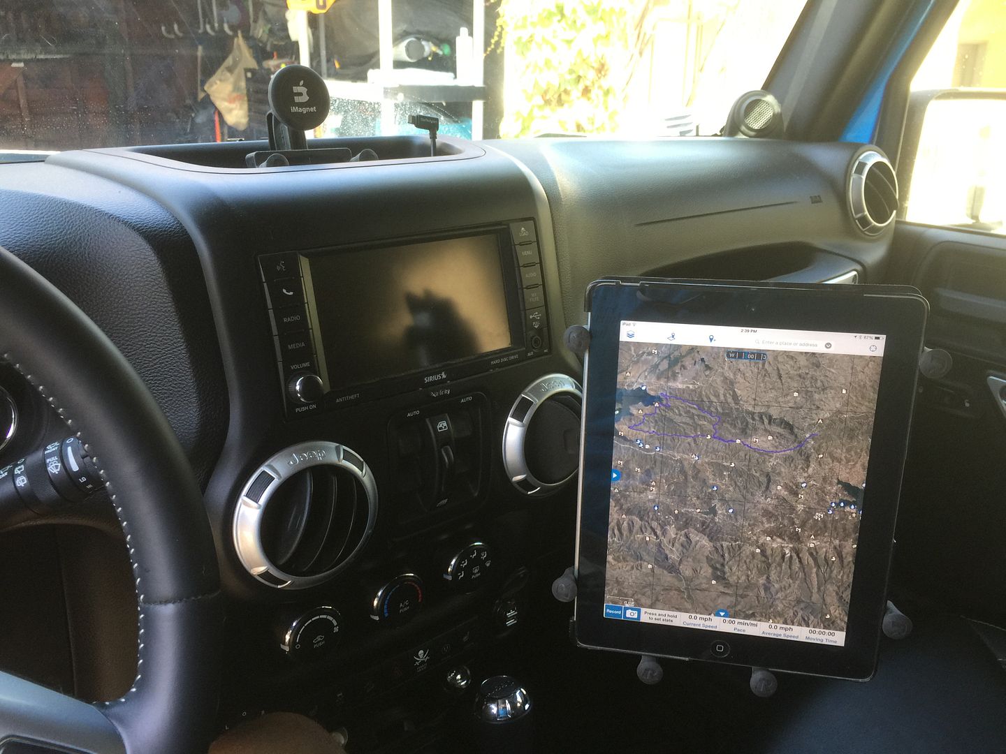 DIY Ram ball mount on stock JK grab bar Jeep Wrangler Forum